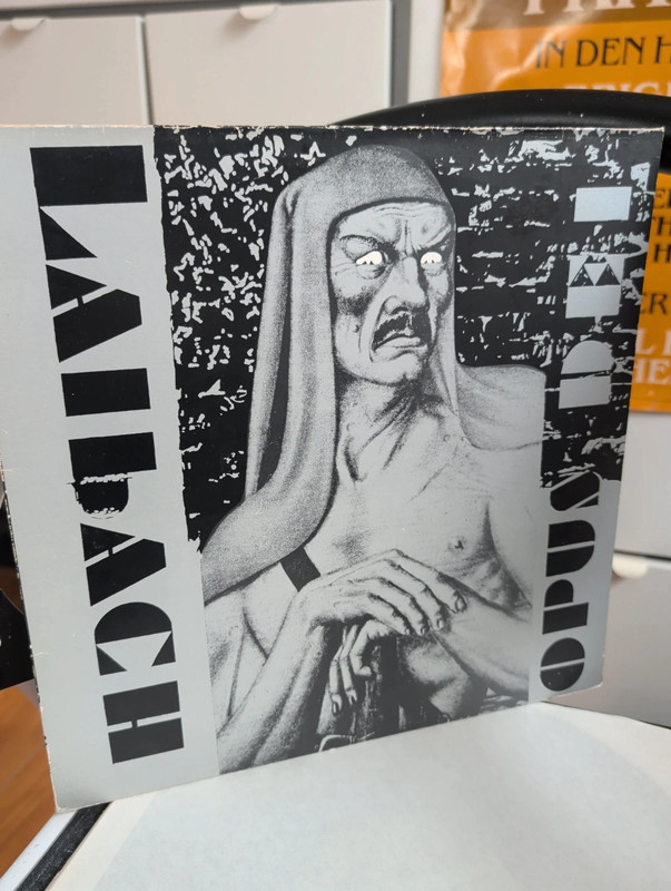 Laibach Opus Dei Vinxl LP 1987 UK VG+/VG+