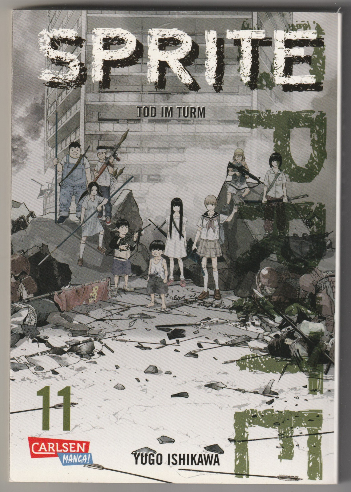 ✪ SPRITE #11 Morte nella Torre, Carlsen Manga 2016 MANGA TASCABILE Z1-
