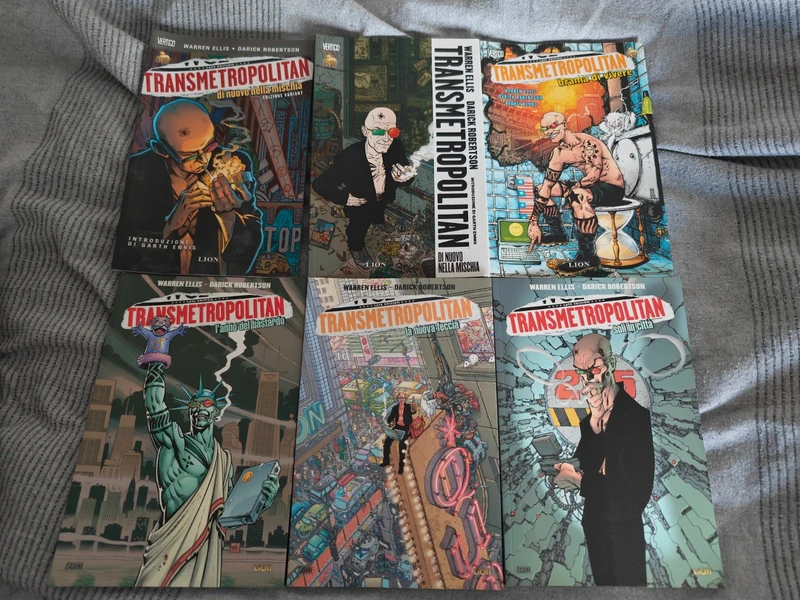 Transmetropolitan - Serie completa più variant - RW Lion