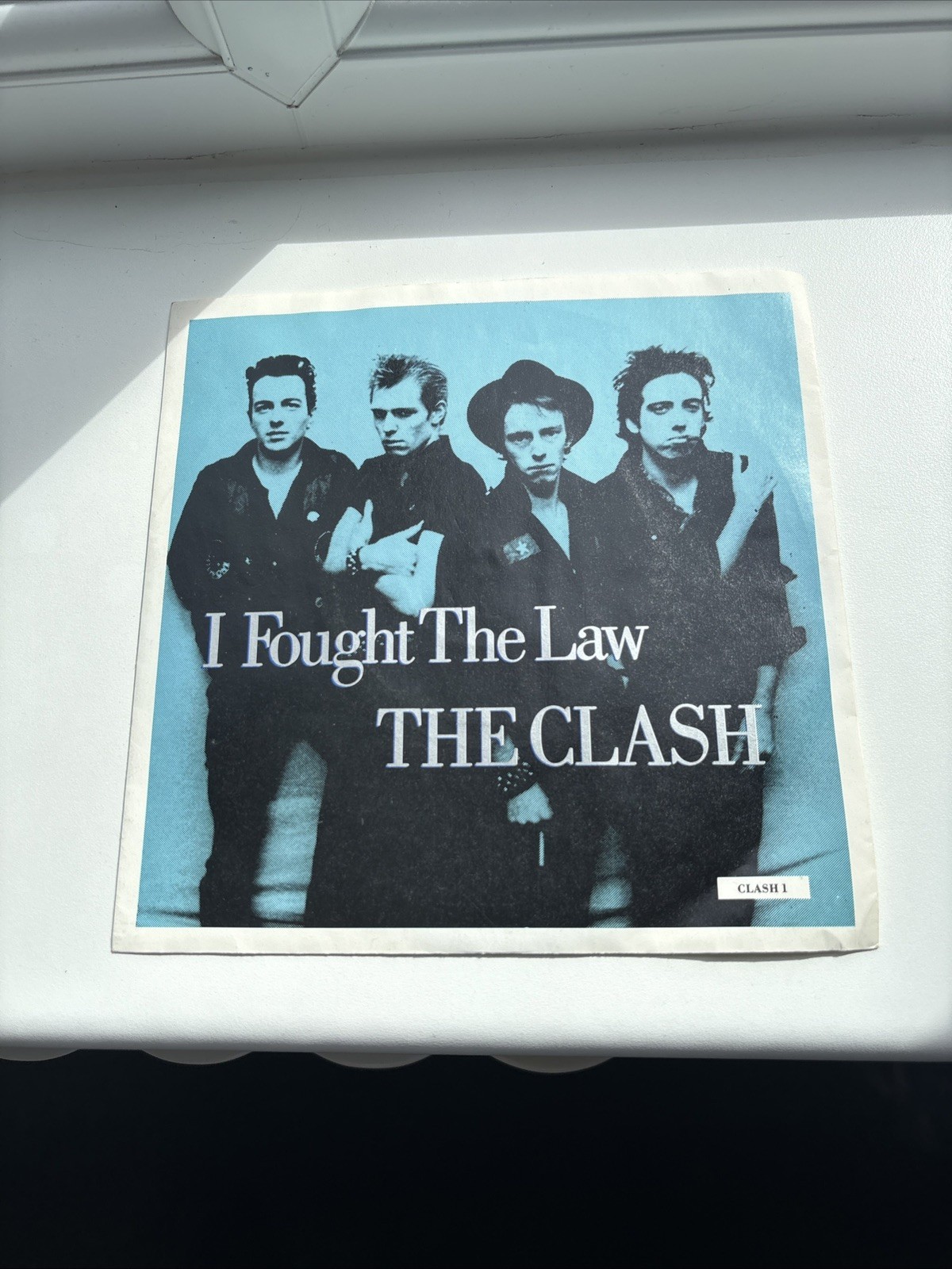 The Clash - I Fought The Law - 7" Vinyl Record - EX/EX 1988 HTF Release UK