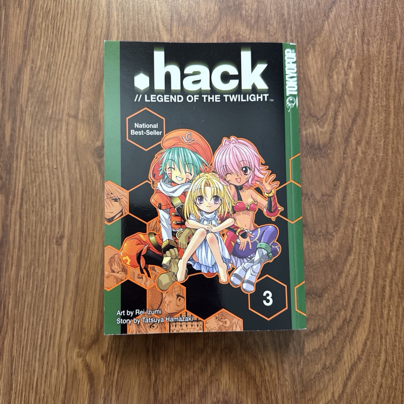 .Hack La Leggenda del Crepuscolo Vol. 3 manga, di Tatsuya Hamazaki - prima stampa