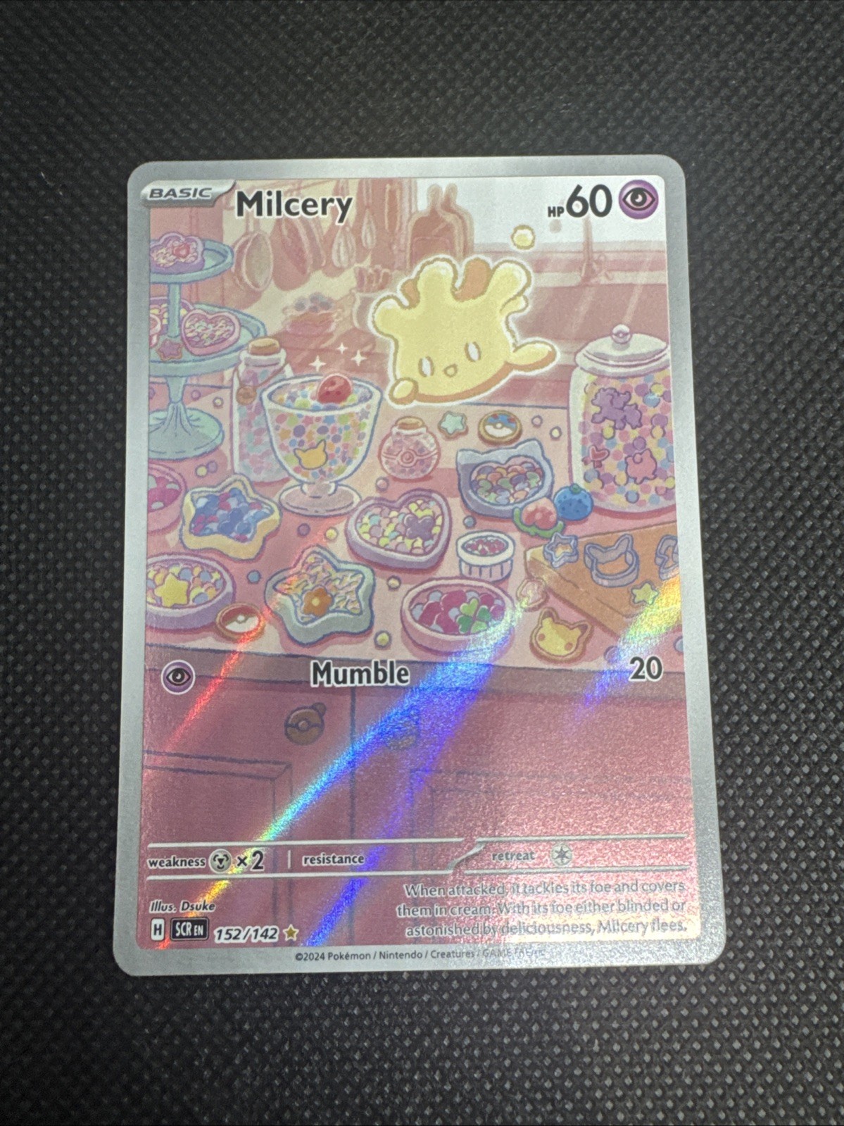 Milcery 152/142 Stellar Crown Illustration Rare