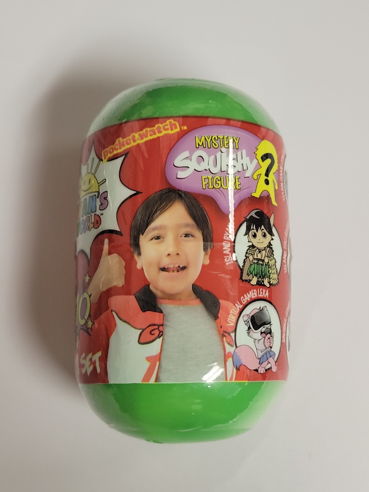Ryan's World MYSTERY Squishy FIGURE (2022) Brand New Factory Sealed USA Novelty