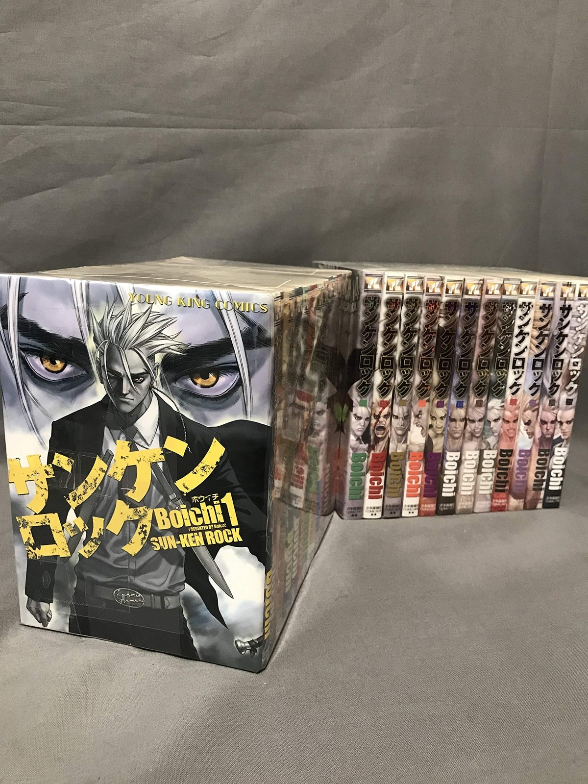 Shonen Gahosha Sanken Rock Comic set completo di 25 volumi Young King Comics