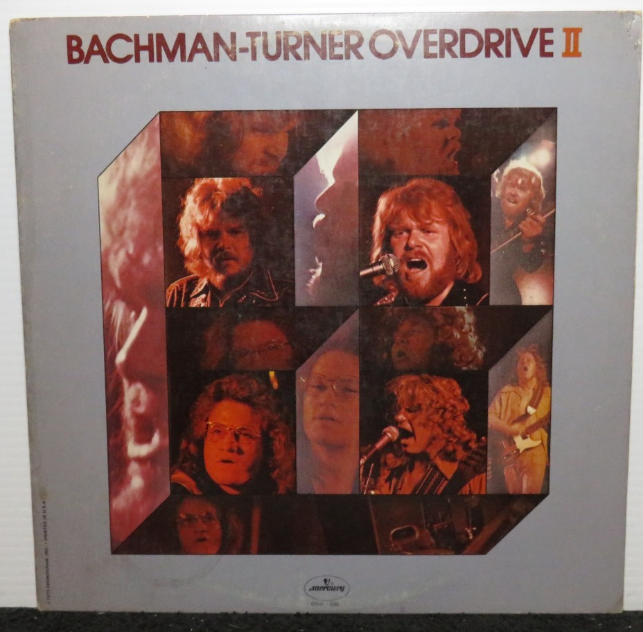 BACHMAN-TURNER OVERDRIVE II (VG+) SRM-1-696 LP VINYL RECORD