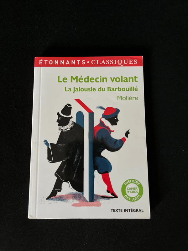 Livre - Le médecin volant + la jalousie du barbouillé de Molière