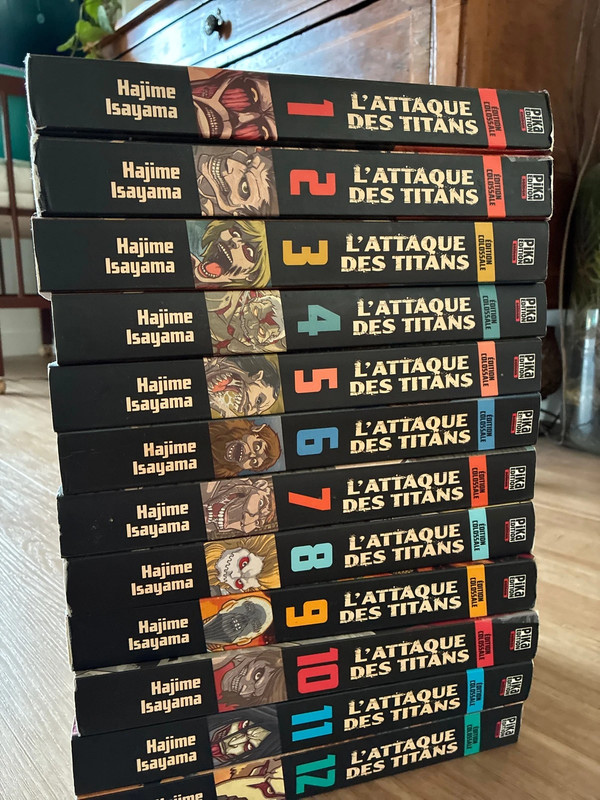 Attaque des titans édition colossale t 1-12