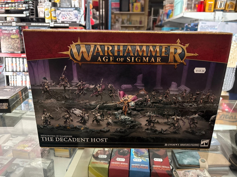 The decadent host Hedonites of slaanesh warhammer aos
