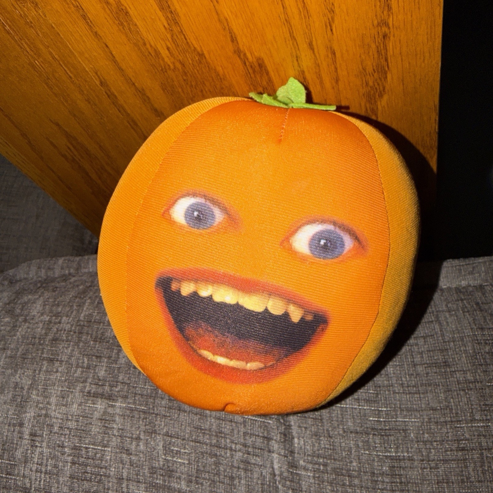 NEW Annoying Orange Namco 2012 5” Talking Plush GOOD CONDITION WORKS!