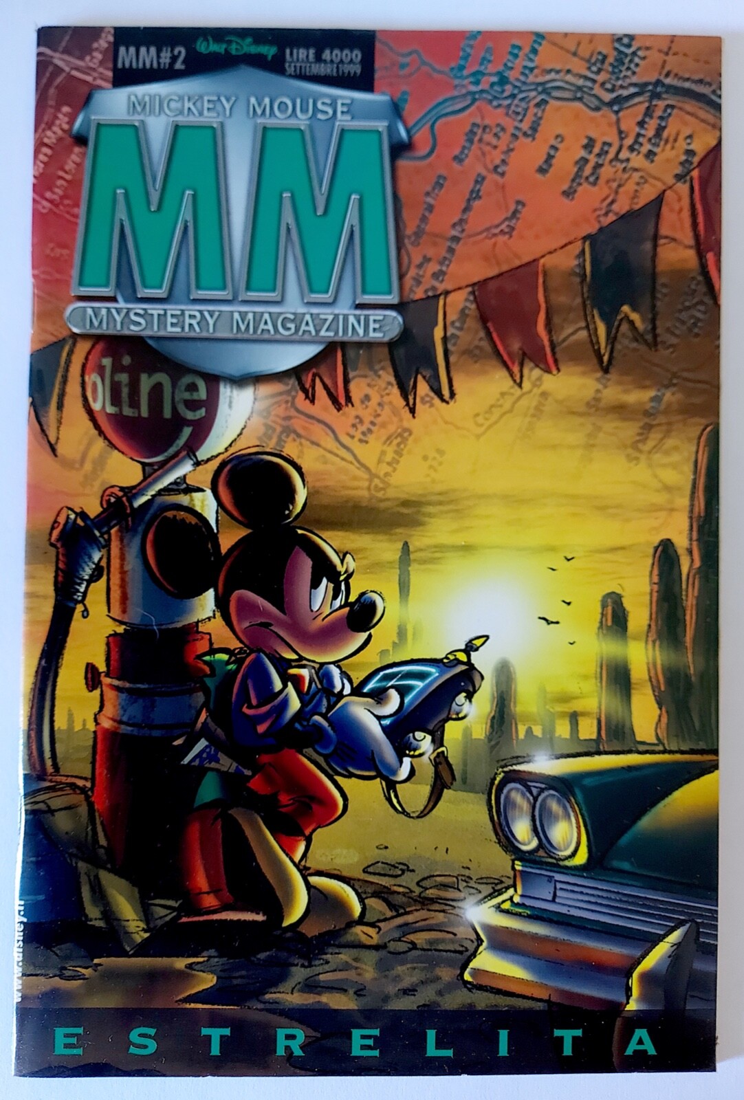 FUMETTO MICKEY MOUSE MISTERY MAGAZINE NUMERO 2 MM#2 SETTEMBRE 1999 @ SPLENDIDO @