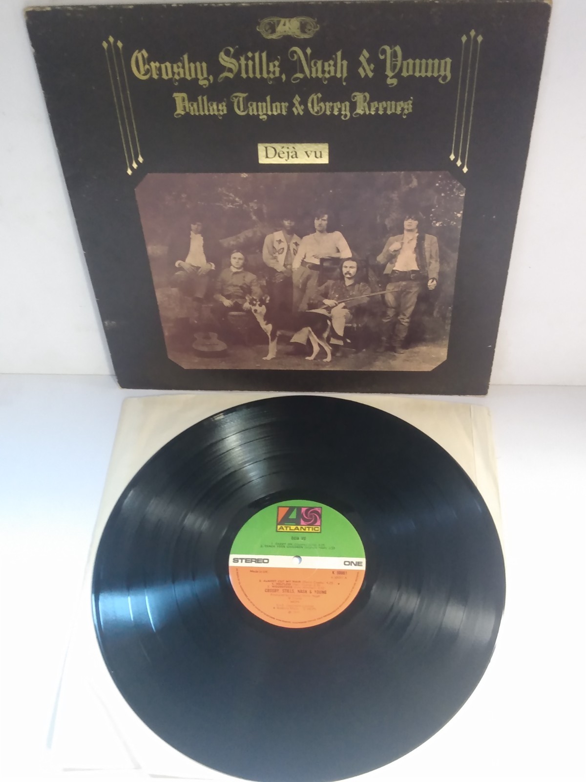 Cozby, Stills, Nash & Young, Deja VU, 1972 edition, VinylVG+, Cover VG+