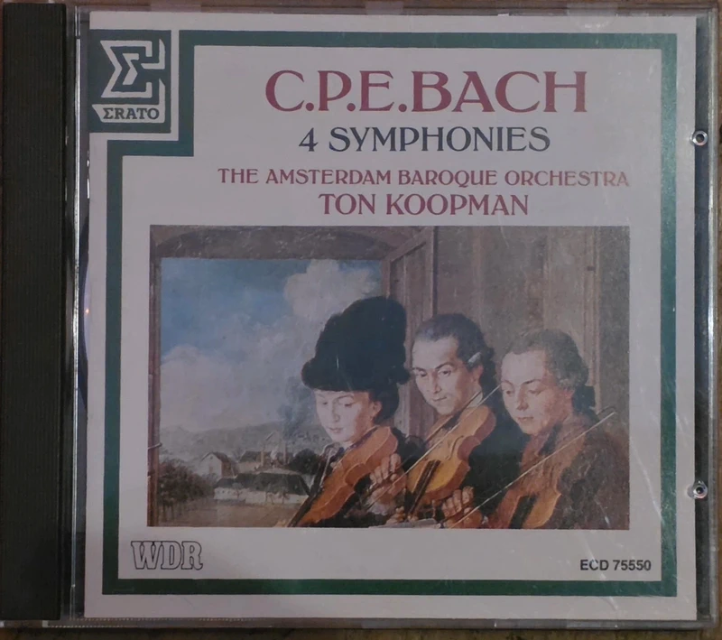 C.P.E. Bach - 4 Symfonieën - The Amsterdam Baroque Orchestra