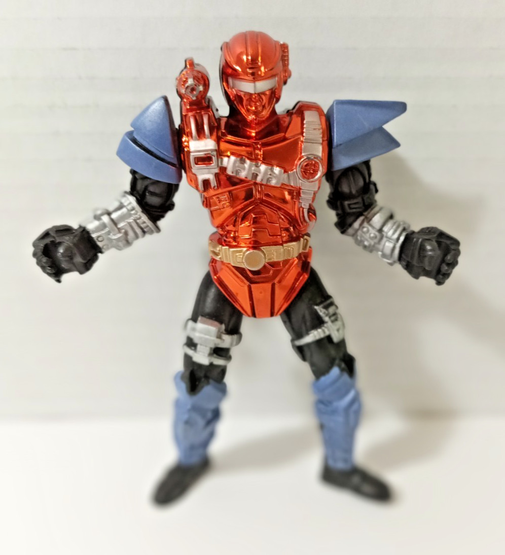 Modellino Chap Mei Stellar Force 1996 guerriero robot rosso e viola