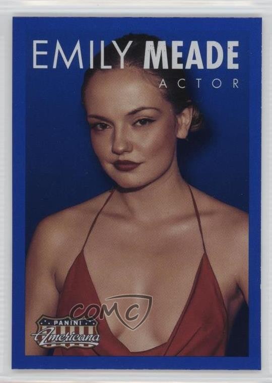 2015 Panini Americana Blu Emily Meade #53 2a1