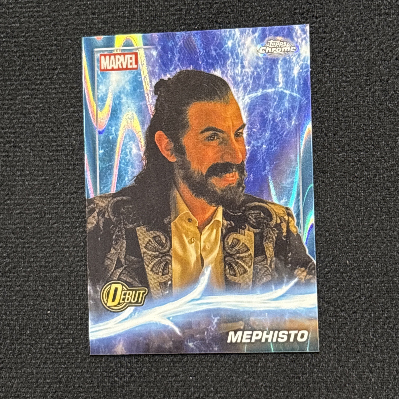 Mephisto 2025 Topps Chrome Marvel Studio DEBUT Sky Blue RayWave #193