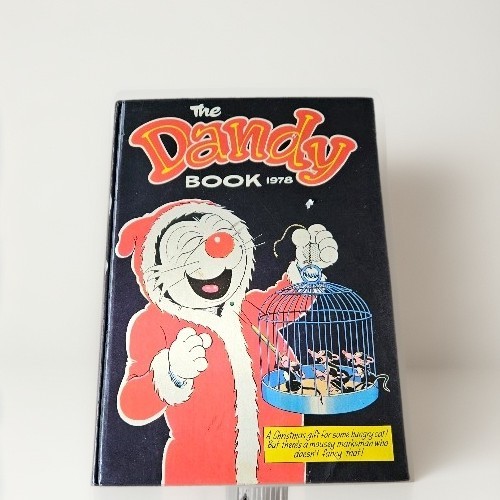 The Dandy Annual Book 1978 Vintage Comic Hardback DC Thomson Illustrated Colour