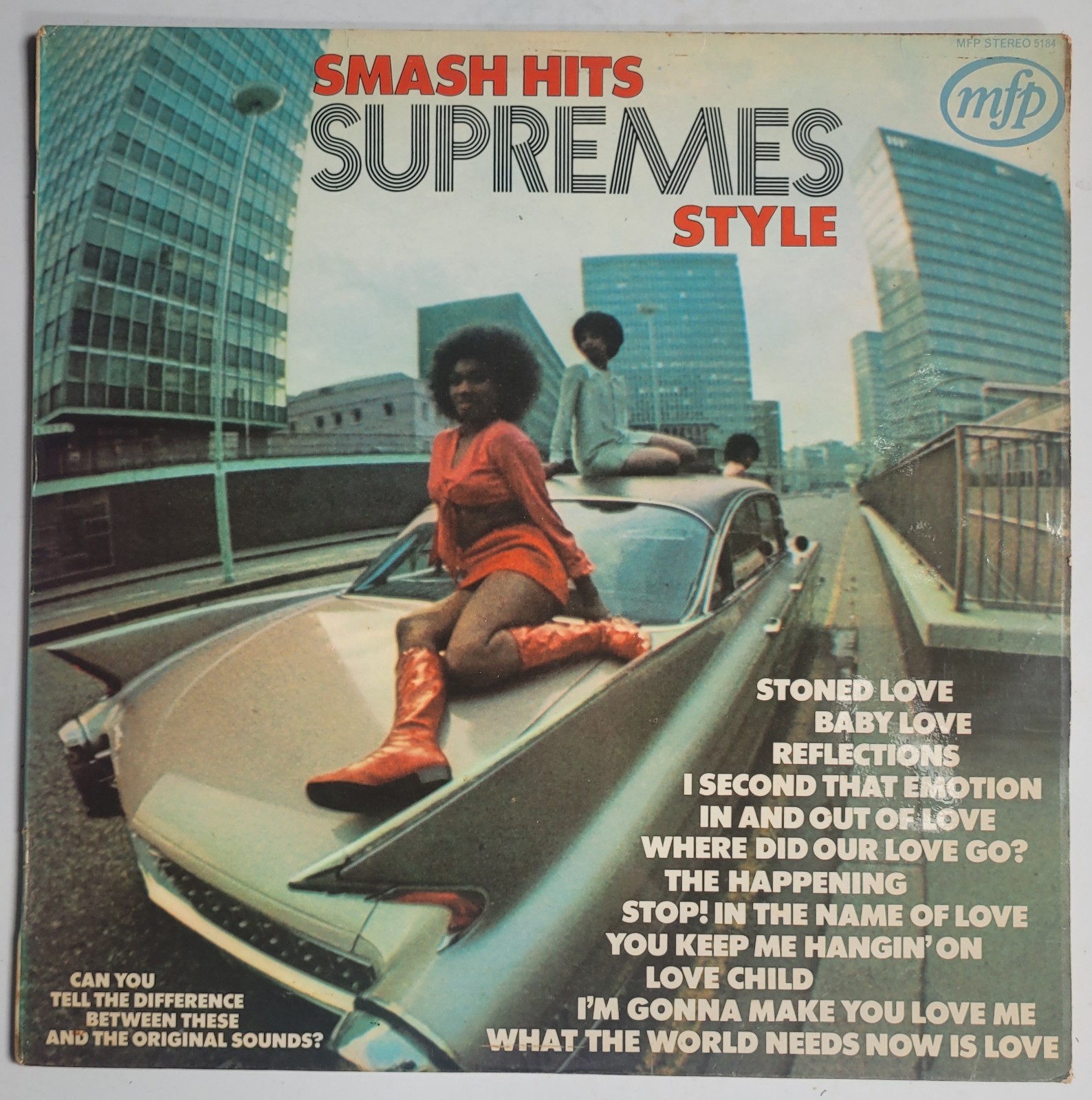 Unknown Artist - Smash Hits Supremes Style (LP, Music For Pleasure) (VG/VG)