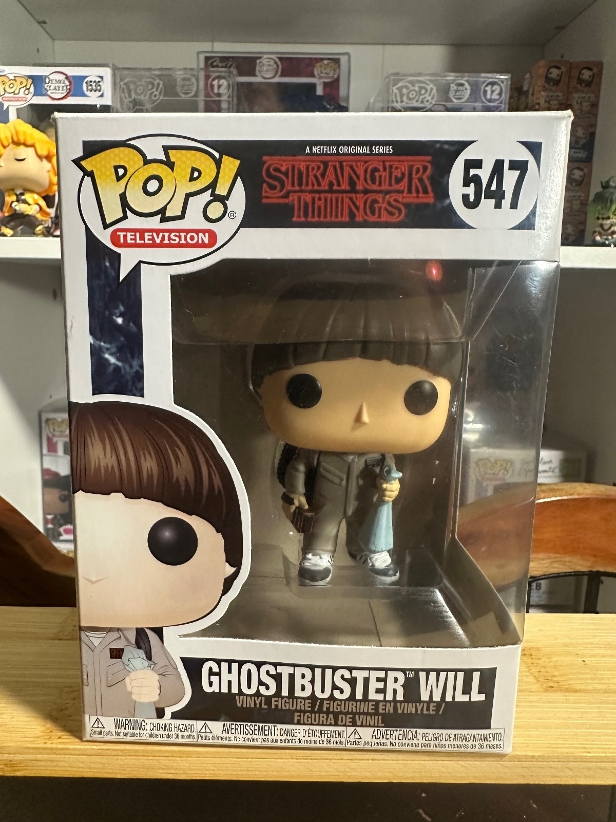 Funko Pop! Television Stranger Things Ghostbuster Will Figura in vinile #547
