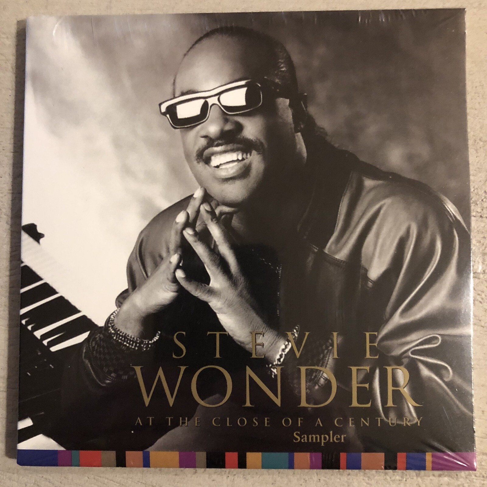 Stevie Wonder CD Promo Box Set Sampler 1999 SEALED 8 Tracks Motown CAT5P-0007