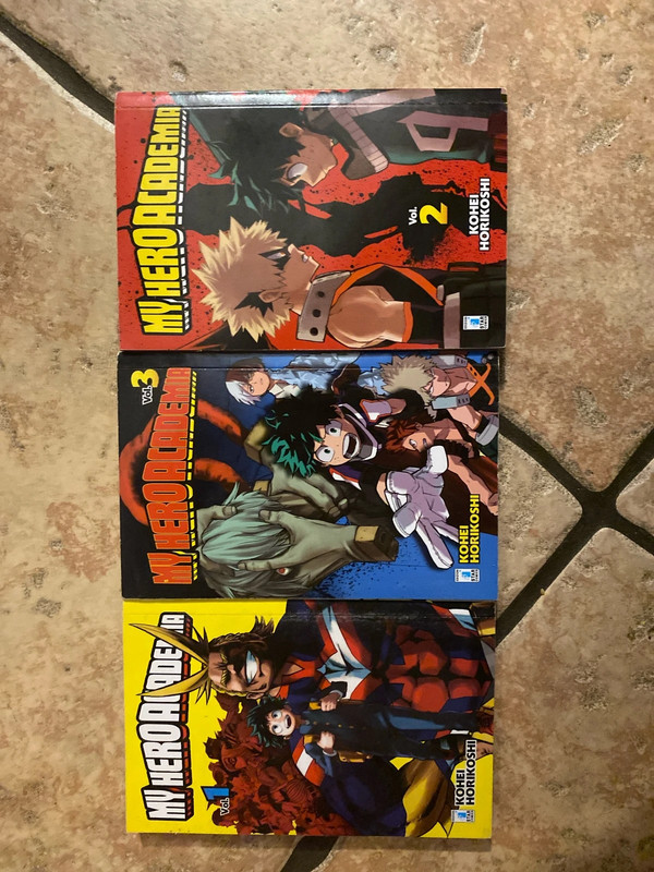 Manga My Hero Academia Volume 1-3