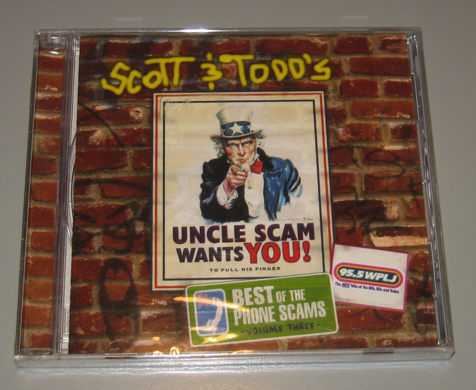Scott & Todd's Best Of The Phone Scams Volume Three WPLJ 95.5 CD Sealed
