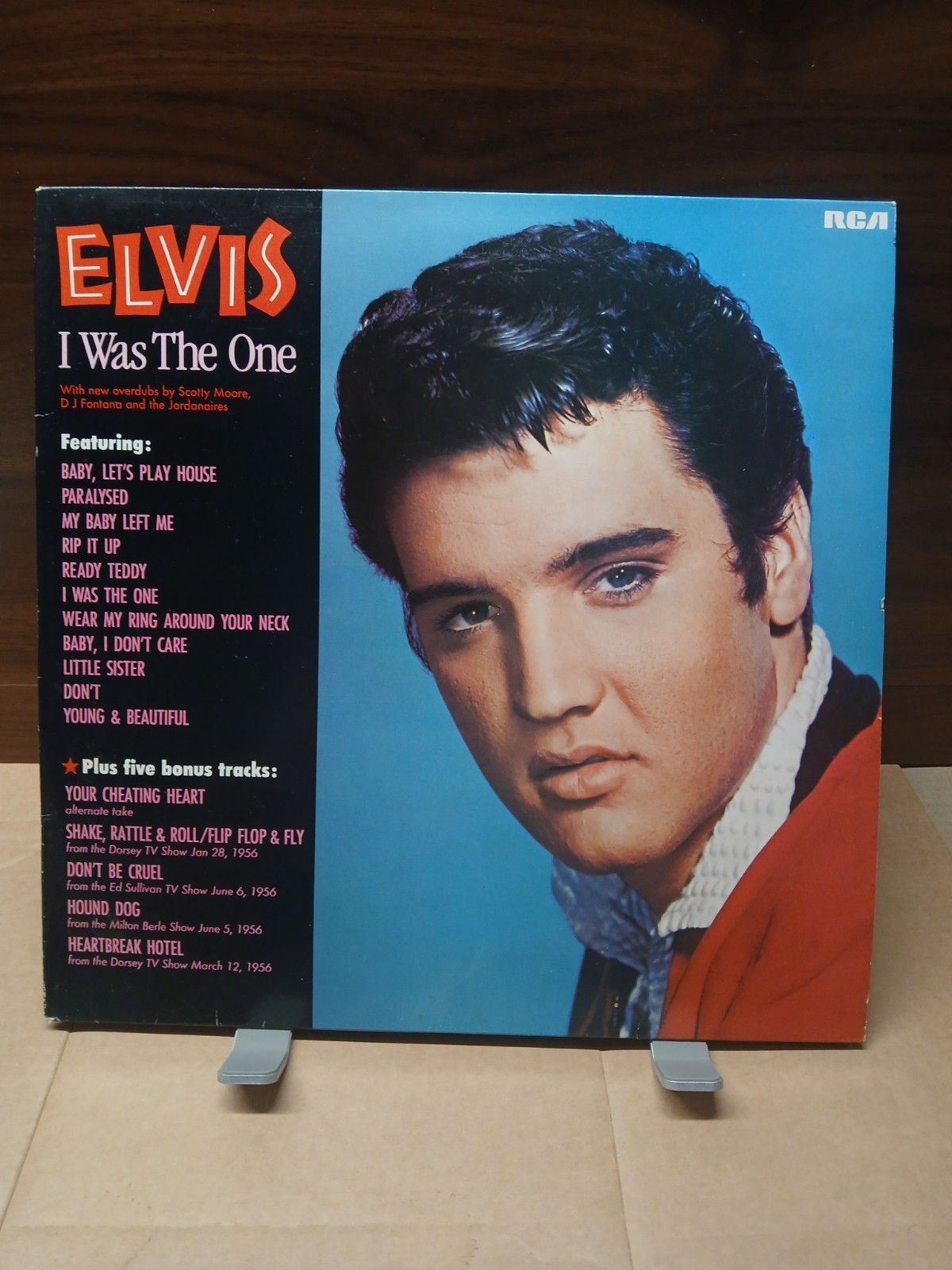 NM/NM ELVIS PRESLEY I Was The One VINYL LP 1983 (Stereo) vg +