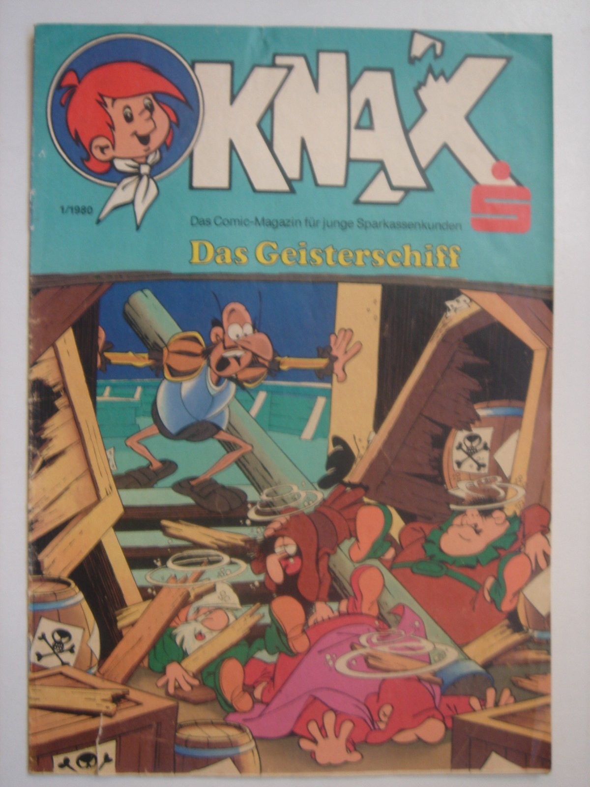 KNAX, rivista di fumetti della Cassa di Risparmio n.1/1980
