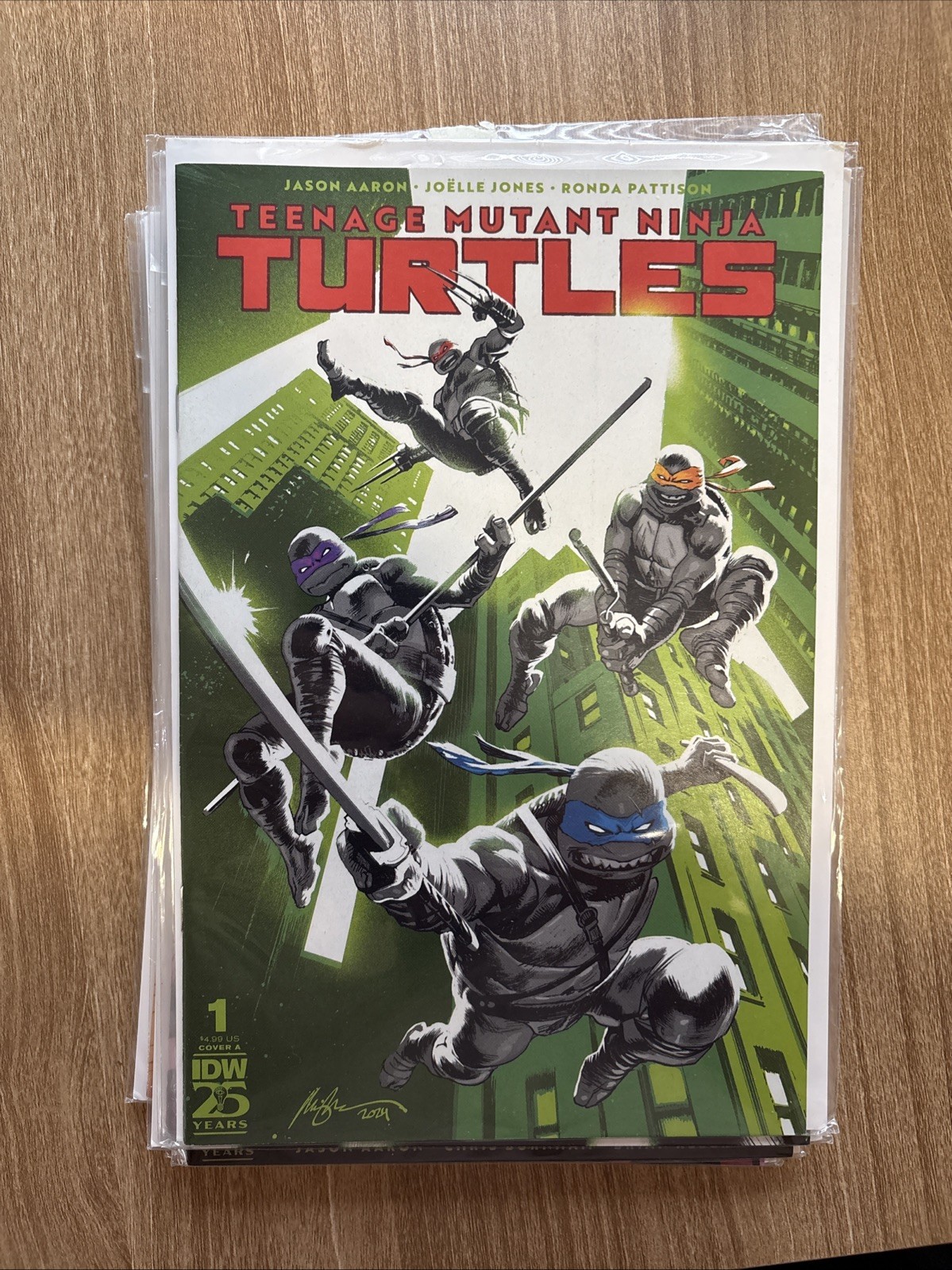 Teenage Mutant Ninja Turtles IDW Comic Lot Issue #1-12 Jason Aaron. TMNT