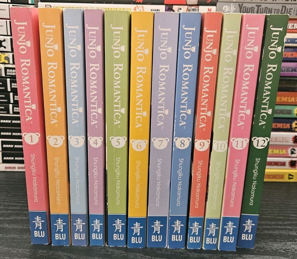 Manga Junjo Romantica Bundle Vol 1-12 English Volumes Blu Manga