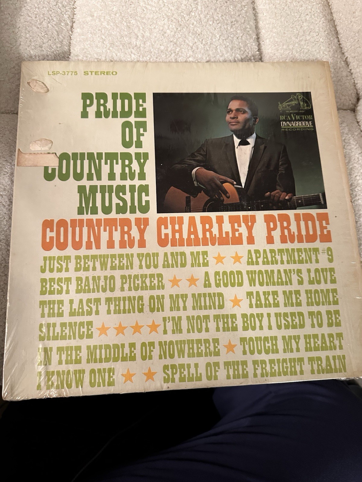 Pride Of Country Music Country Charlie Pride Vintage Vinyl Record