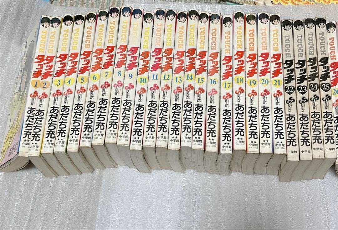 Volumi Touch Tra cui La Prima Edizione 26 7 Mitsuru Adachi/High School Baseba