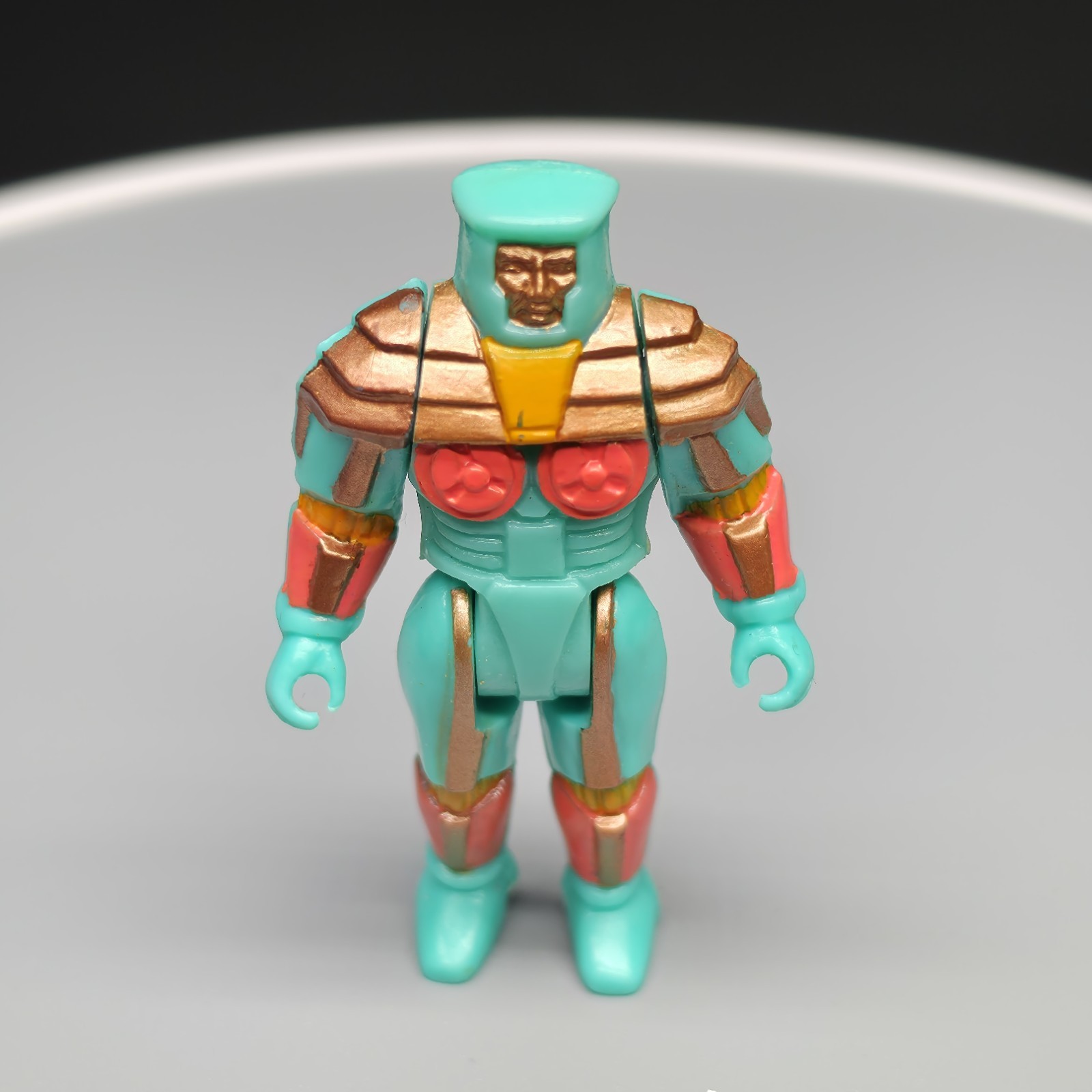 Calcolatrice Mattel Computer Warriors Dekodar 1989 solo figurina techno-tank