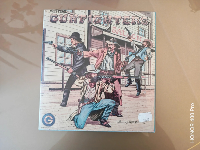 Grenadier Western Gunfighters 4901 – 10 miniature vintage sigillate 1992