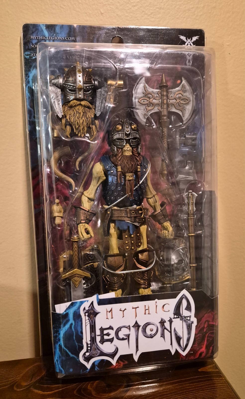 MYTHIC LEGIONS 4 HORSEMEN 1:12 SKALLI BONESPLITTER DWARF SKELETON 6" FIGURE
