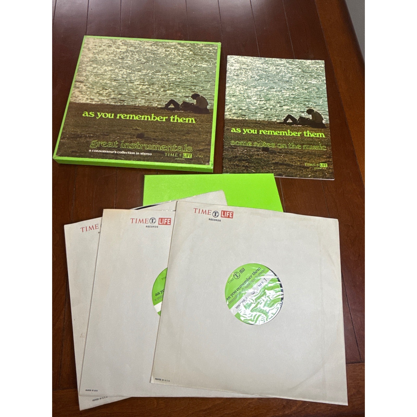 Time-Life As You Remember Them Great Instrumentals Vol 1 3-LP Vinyl Set STL-241