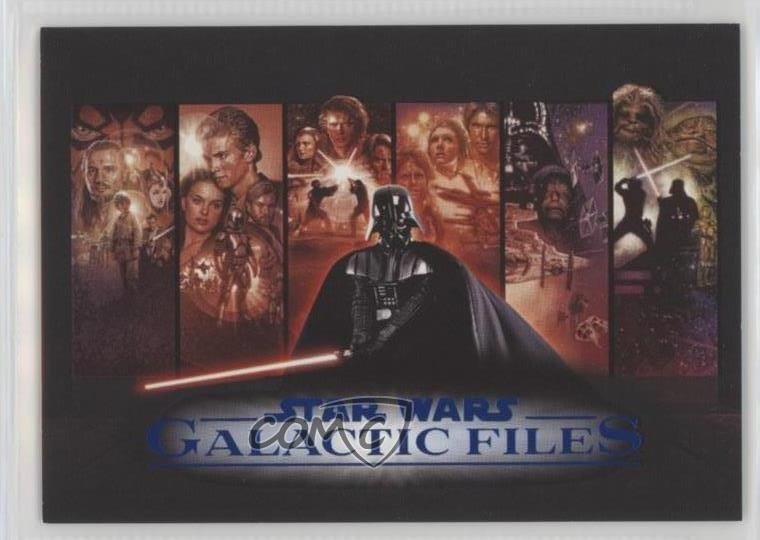2012 Topps Star Wars Galactic Files Blue 224/350 Star Wars Galactic Files #1 1j8