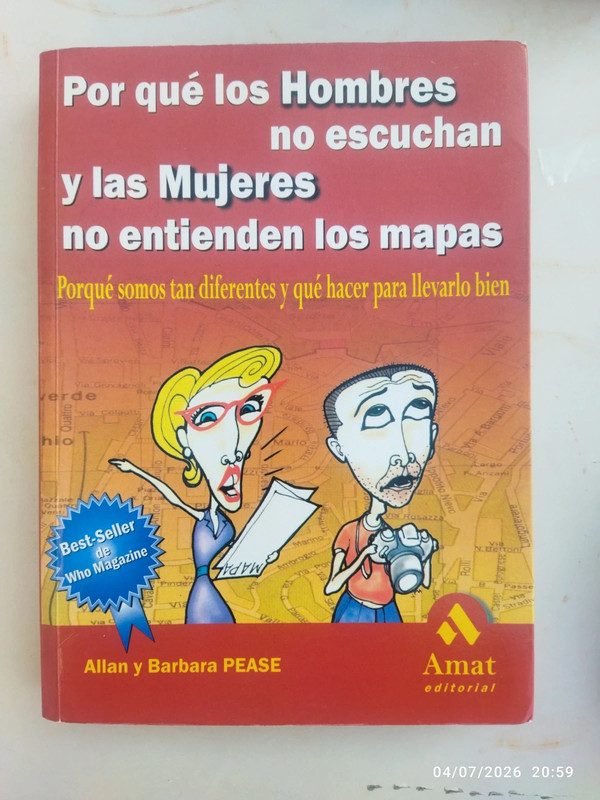 Por qué los hombres no escuchan y las mujeres no entienden los mapas