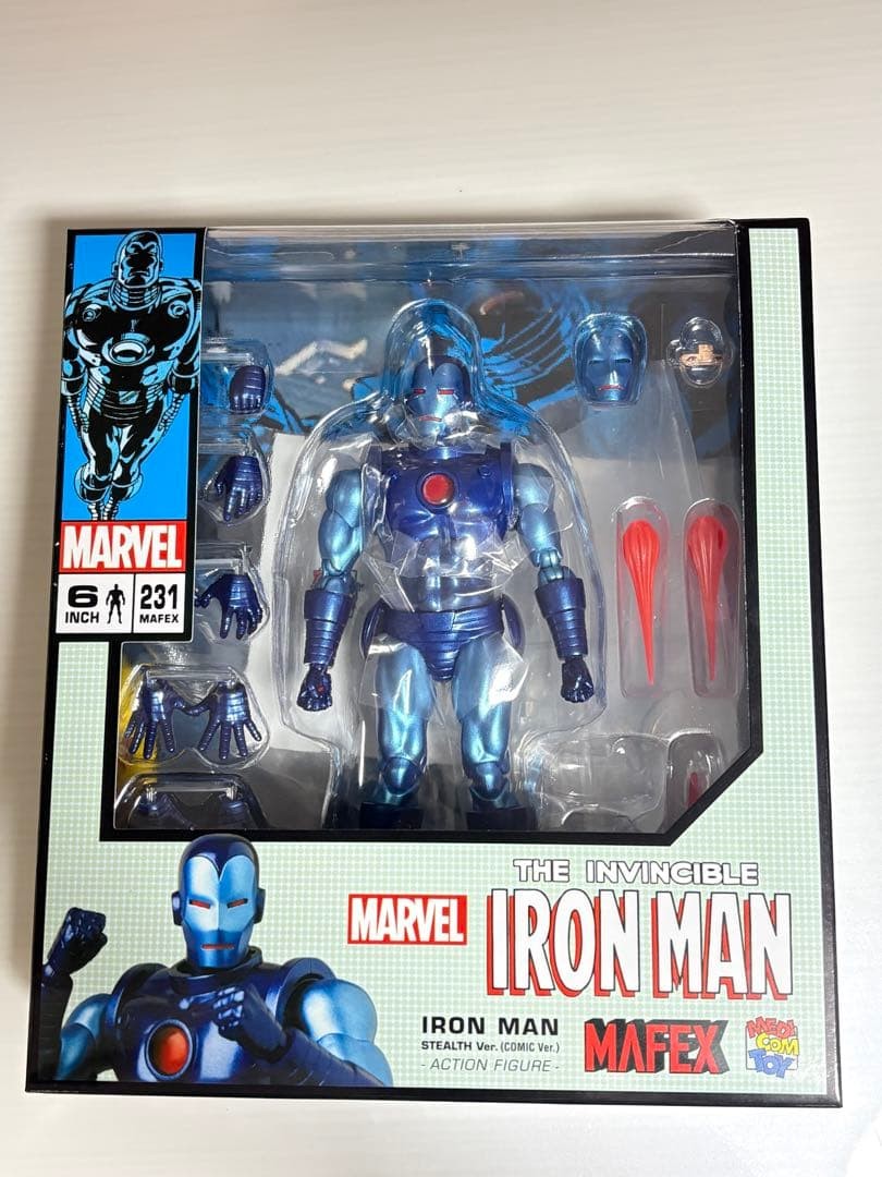MAFEX No.231 “Iron Man (Stealth Armor Ver.)”