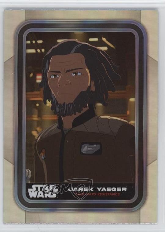 2023 Topps Star Wars Rainbow Foil Jarek Yeager #23 1tg4