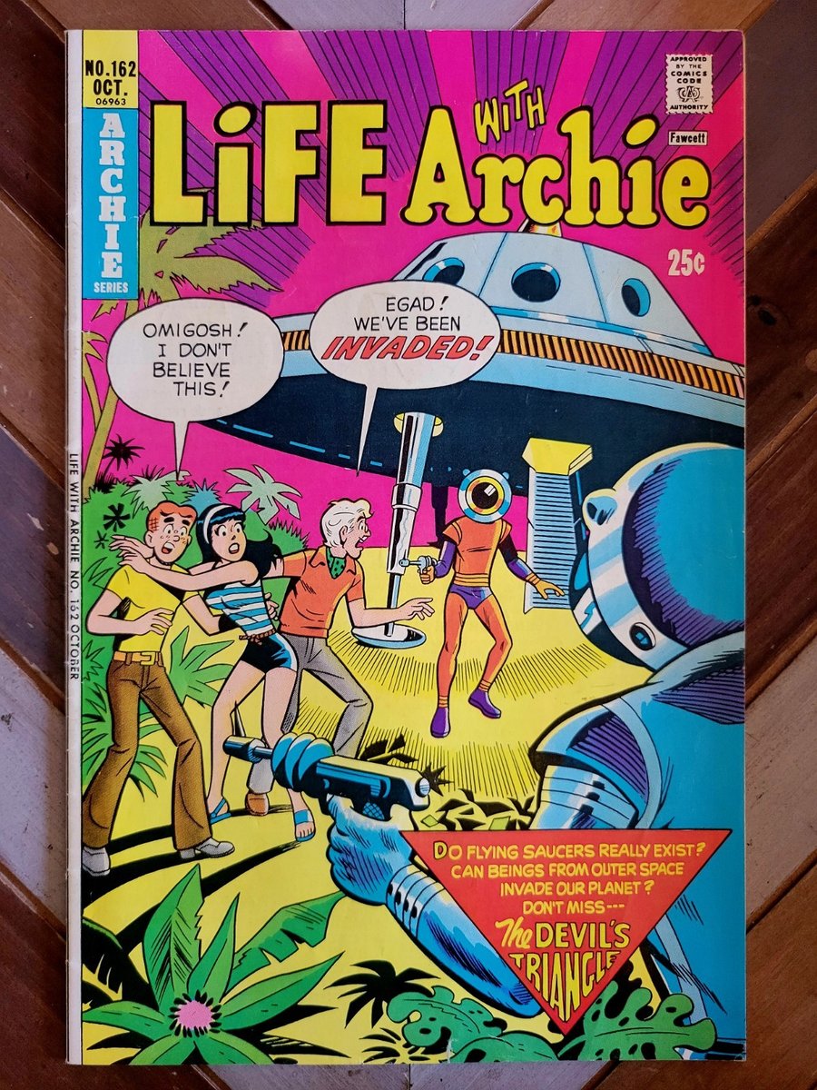 Life with Archie #162 FN (1975) Speciale Fantascienza! Stan Goldberg copertina e arte (6.0)