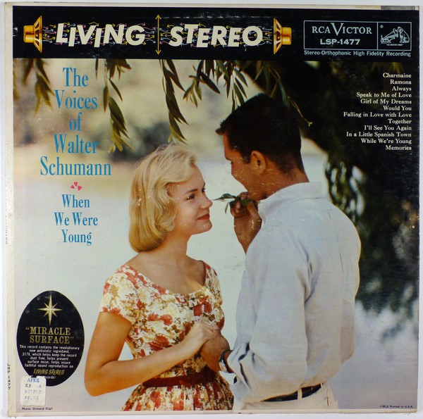The Voices Of Walter Schumann, When We Were Young, (LP), VG+, 4352683662