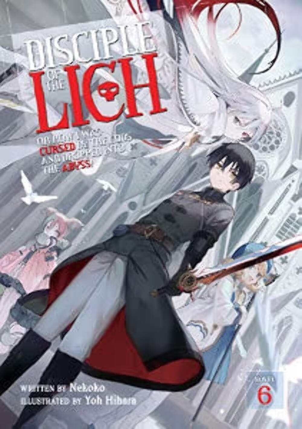 Discepolo dei Lich Vol 6 Light Novel Usato Manga Inglese Graphic Novel Fumetto Bo