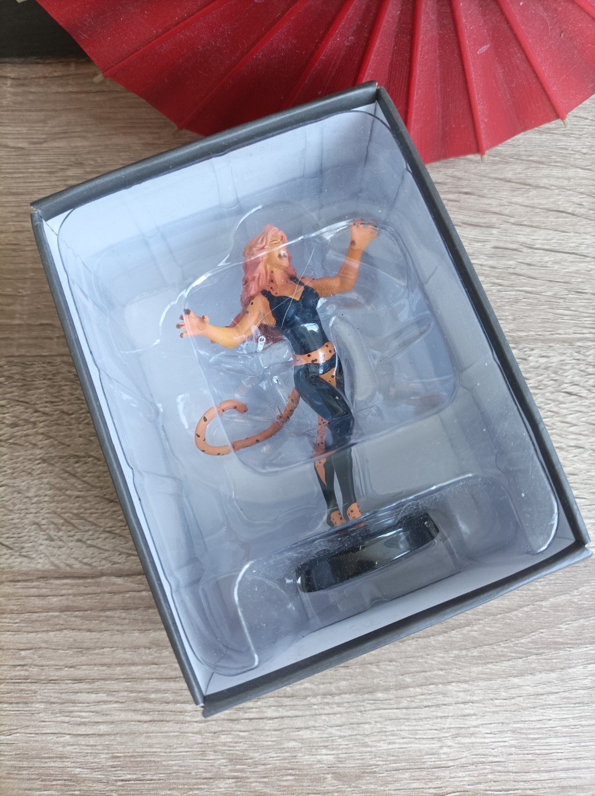 Eaglemoss DC Comics Collezione statuette supereroi - ghepardo - statuetta piombo