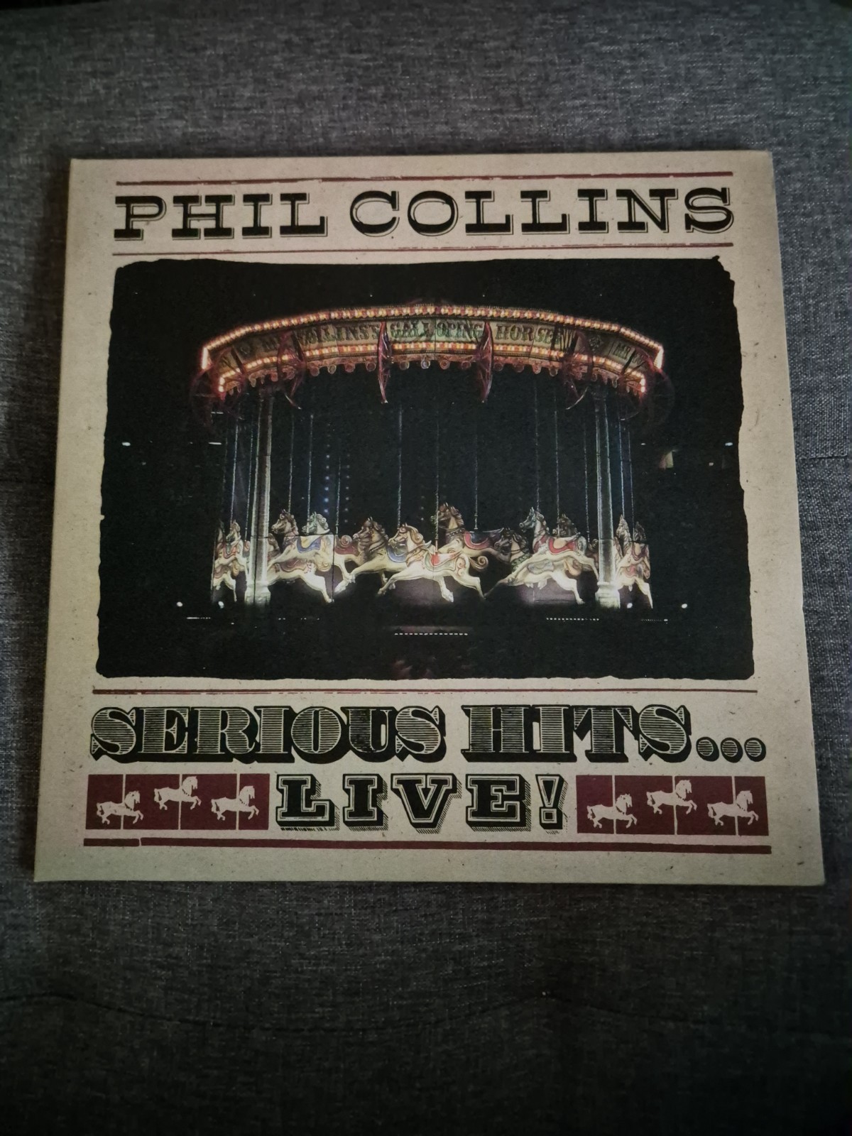 Phil Collins Serious Hits... Live! Vinyl LP PCLP1 VG/VG PLAY TESTED 
