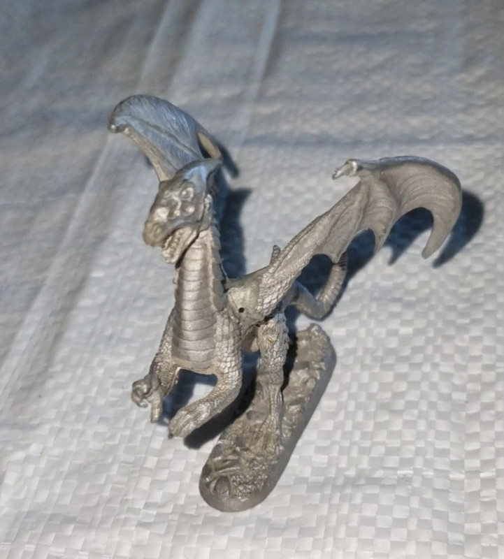 Figurine Dragon en métal - Vintage TSR / Ral Partha (1995)