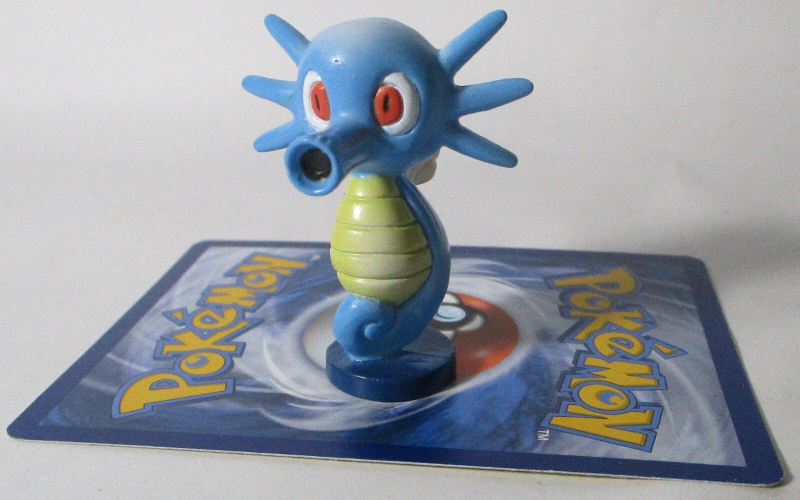 Vintage TOMY CGTSJ Horsea 2" Pokemon Action Figure Toy PVC Authentic