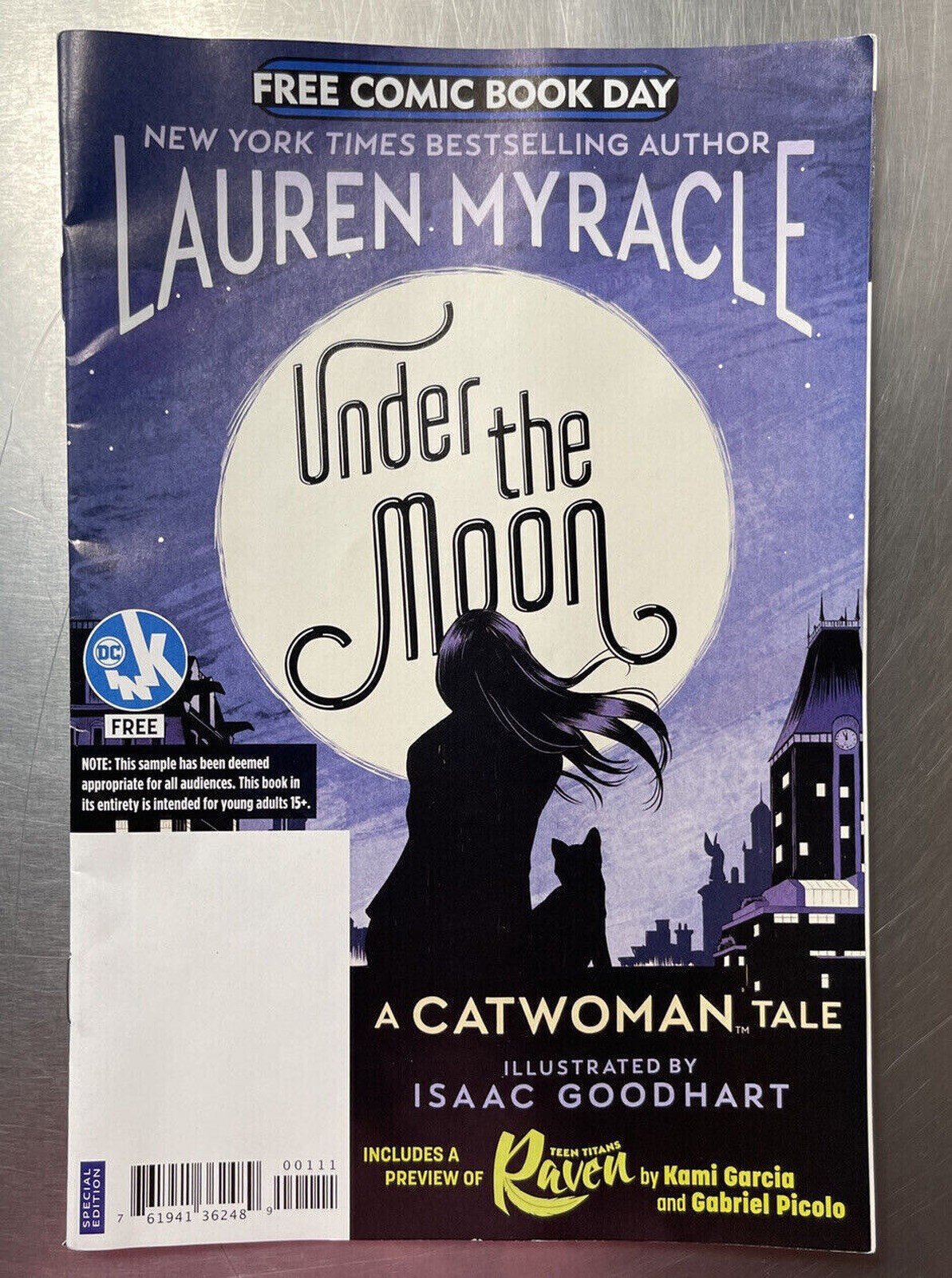 Under the Moon: A Catwoman Tale Myracle & Goodhart FCBD DC Icons Comic Used