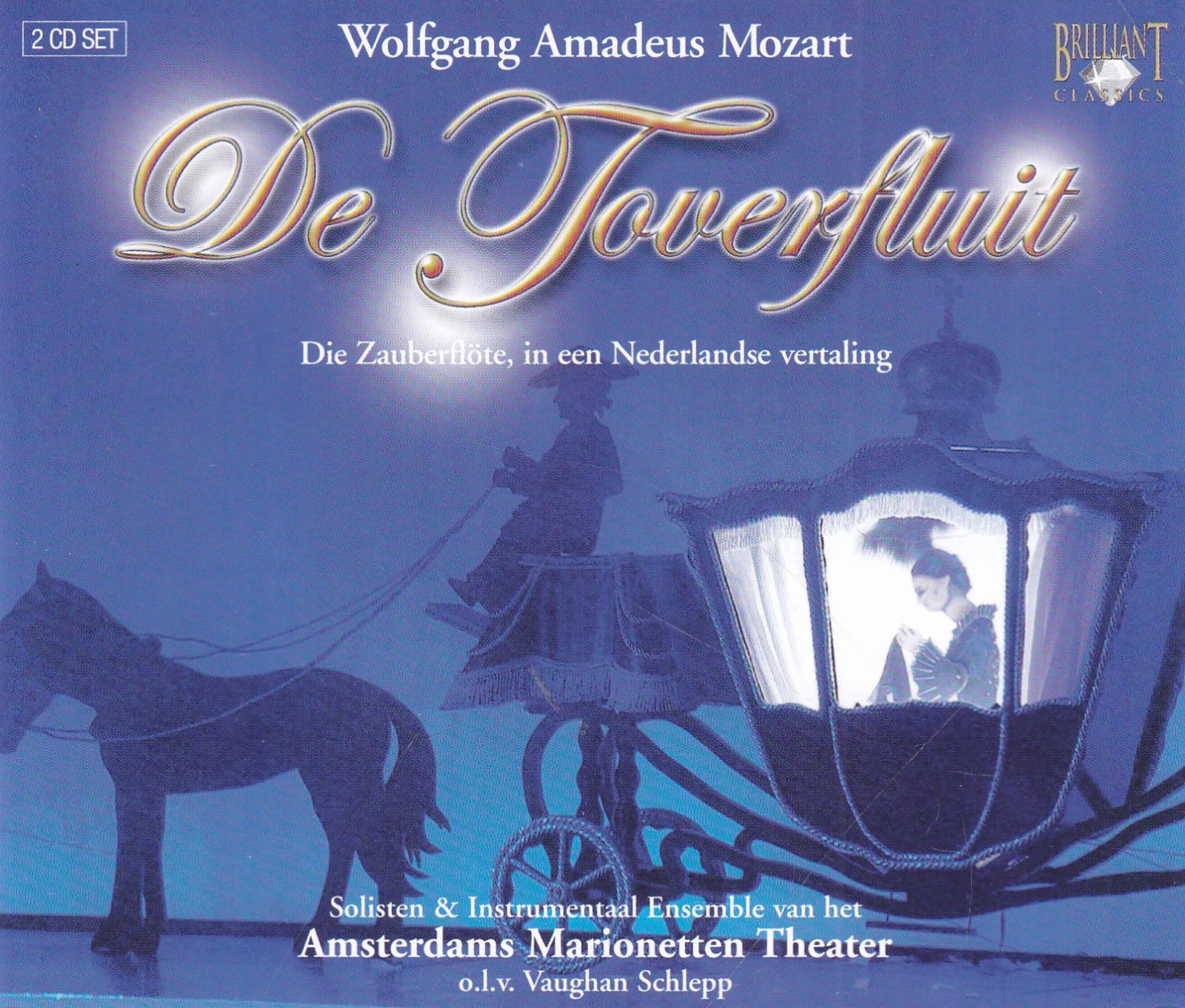 W.A. Mozart - Die Zauberflöte (2-CD, Koomen, ten Cate, Roobol)