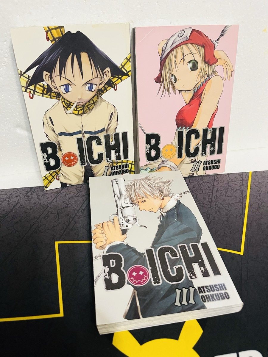 Boichi Vol 1-3 Manga di Atsushi Ohkubo - Prime stampe