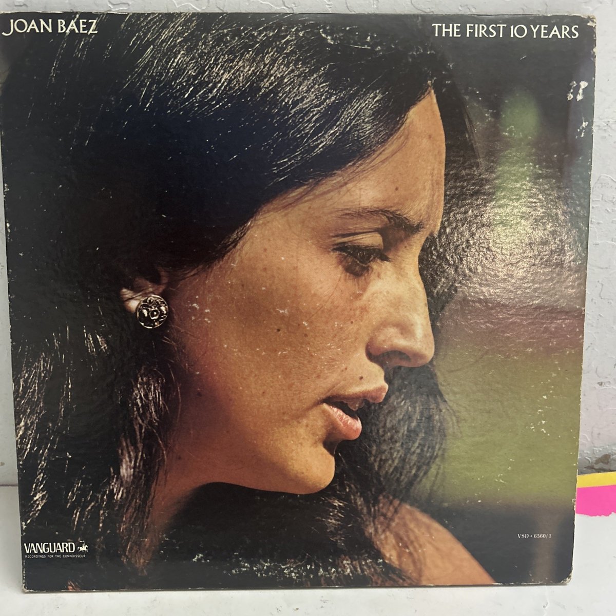 Joan Baez The First 10 Years 2LP 1970 Vanguard VSD6560/61 With Book
